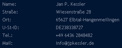 info (AT) jpkessler (DOT) de